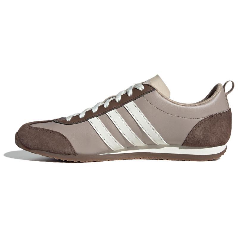 adidas VS JOG 2.0 Abriebfest Niedrig geschnittene Freizeitschuhe Unisex Grau Braun Sneaker JS1032