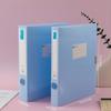 Large Capacity Colorful A4 Thickened Archive Box Foldable Plastic File Folder for Office Use, Accounting Documents Organization