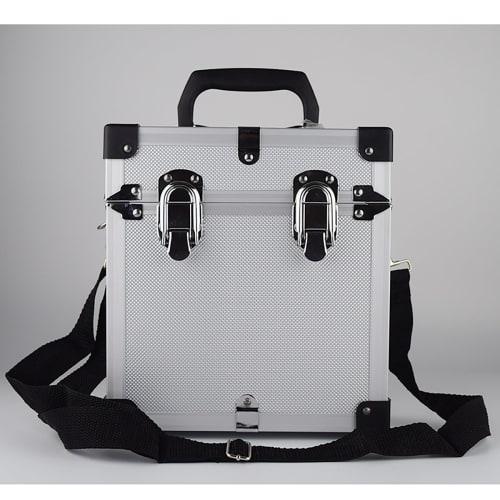 Compact and lightweight aluminum case for laser leveling, green laser attach? case, aluminum insert for laser leveling, aluminum tool box (Color: A)