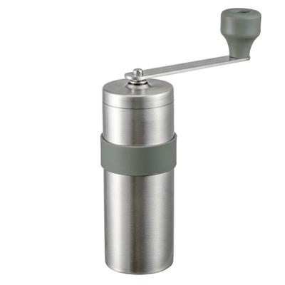 HARIO V60 Metal Coffee Mill Coffee Beans 17g Silver Made In Japan O-VMM-1-HSV