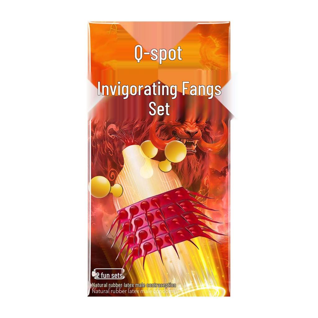 Q-point Ultra-Thin Hyaluronic Acid Condoms: Long-Lasting and Safe for Enhanced Pleasure.