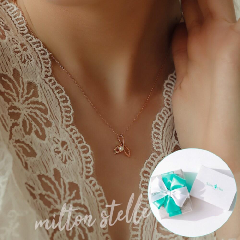 [92.5 Silver/Tutto Di Me] Fortuna 925 Silver Necklace+Handmade+