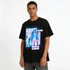 Urban City Girl Anime Style Graphic Tee Casual Streetwear Top Pure Cotton T-shirt