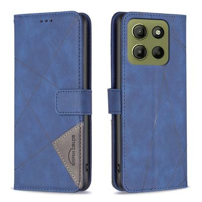 Luksusowe skórzane etui na telefon na Motorola MOTO G05 G15 Power G35 G45 G55 G75 G85 5G E15 G 15 05 Couqe Magnetyczne etui portfelowe z klapką