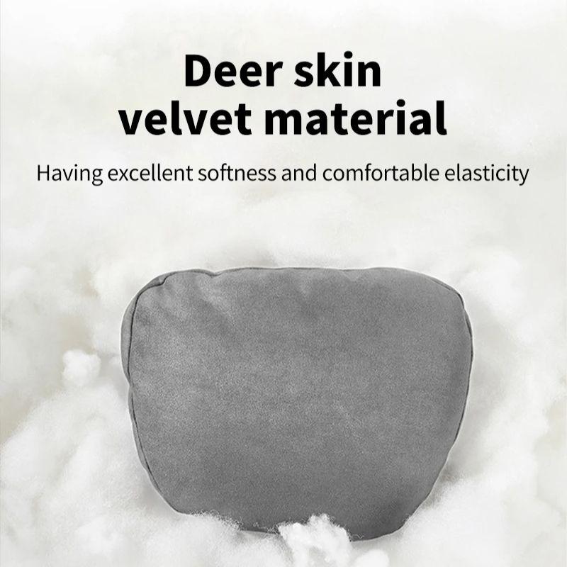 Car Neck Pillow Car Seat Headrest Pillow Auto Memory Cotton Protector Cushion For Universal Car Head Support for Gaming Chair