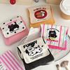 Large Capacity Mini Cosmetic Bag Puppy Cartoon Coin Purse Sanitary Napkin Storage Bag  Women