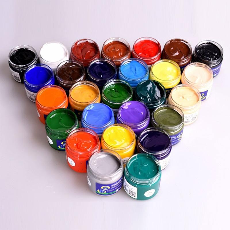 60ml Complementary Color Paste Leather Crafts Car Repairing Accessory Household for Furniture Car Leather Supplies