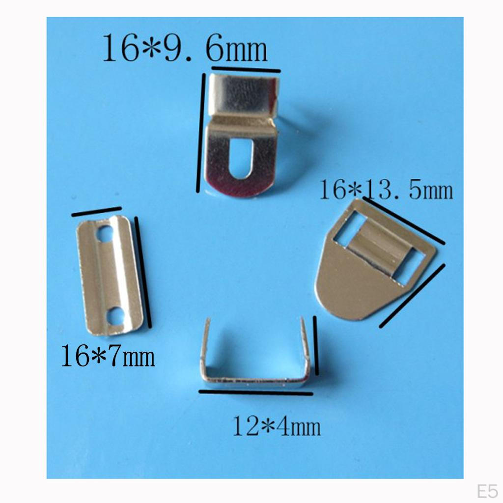 Buy 20 Set NoSew Hook and Eyes Closure Fastener for Trousers Skirt