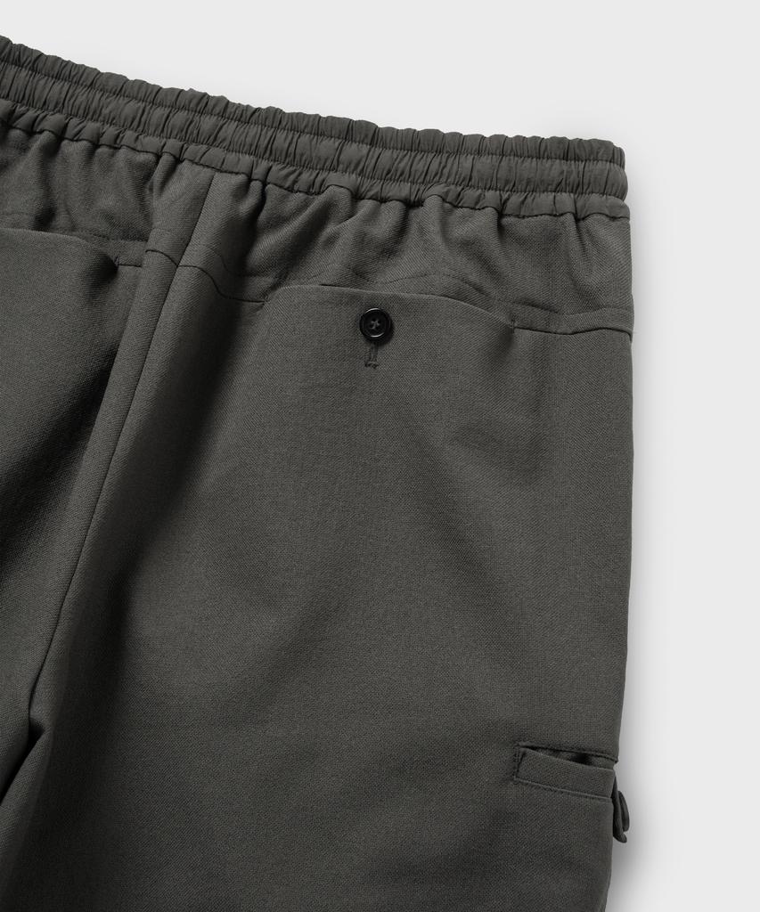 NONBLANK Loose Straight Fit String Pants_Khaki