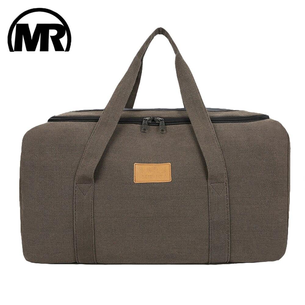 MARKROYAL Bolsas de viaje de lona de gran capacidad Bolsa de hombre Llevar  en el equipaje Bolsa de fin de semana Hombre de viaje Llevado en la espalda  Goteo comprar a buen