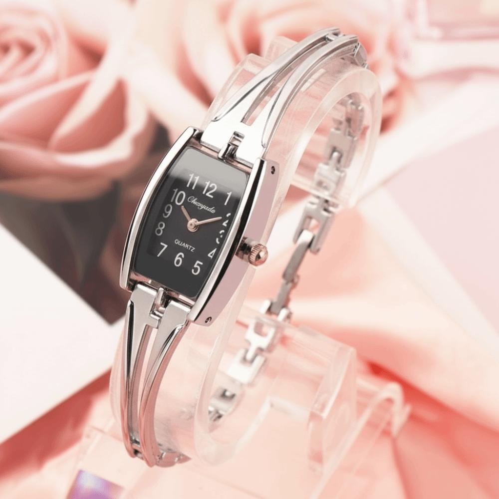 Retro Women's Wristwatch Luxury Look Bracelet Watch Trendy Quartz Watch  Gift for Women