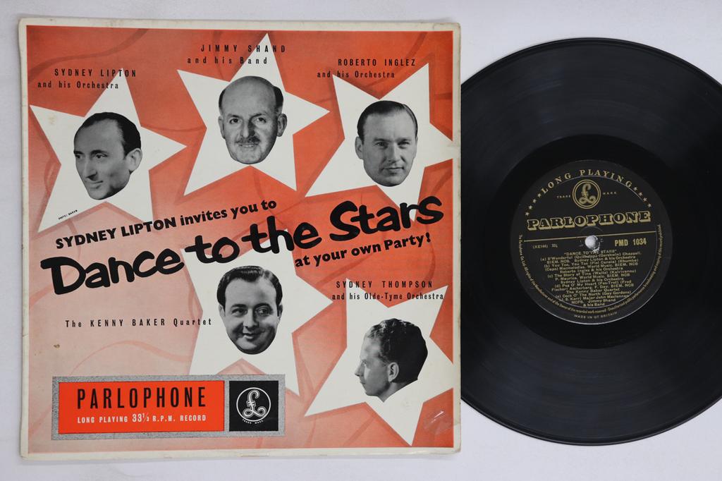 10inch Record SYDNEY LIPTON - Dance To The Stars PMD1034 PARLOPHONE UK Jazz Used