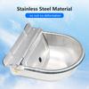 Stainless Steel Automatic Waterer Pet Livestock Tool Animals Water Bowl with Floating Ball for