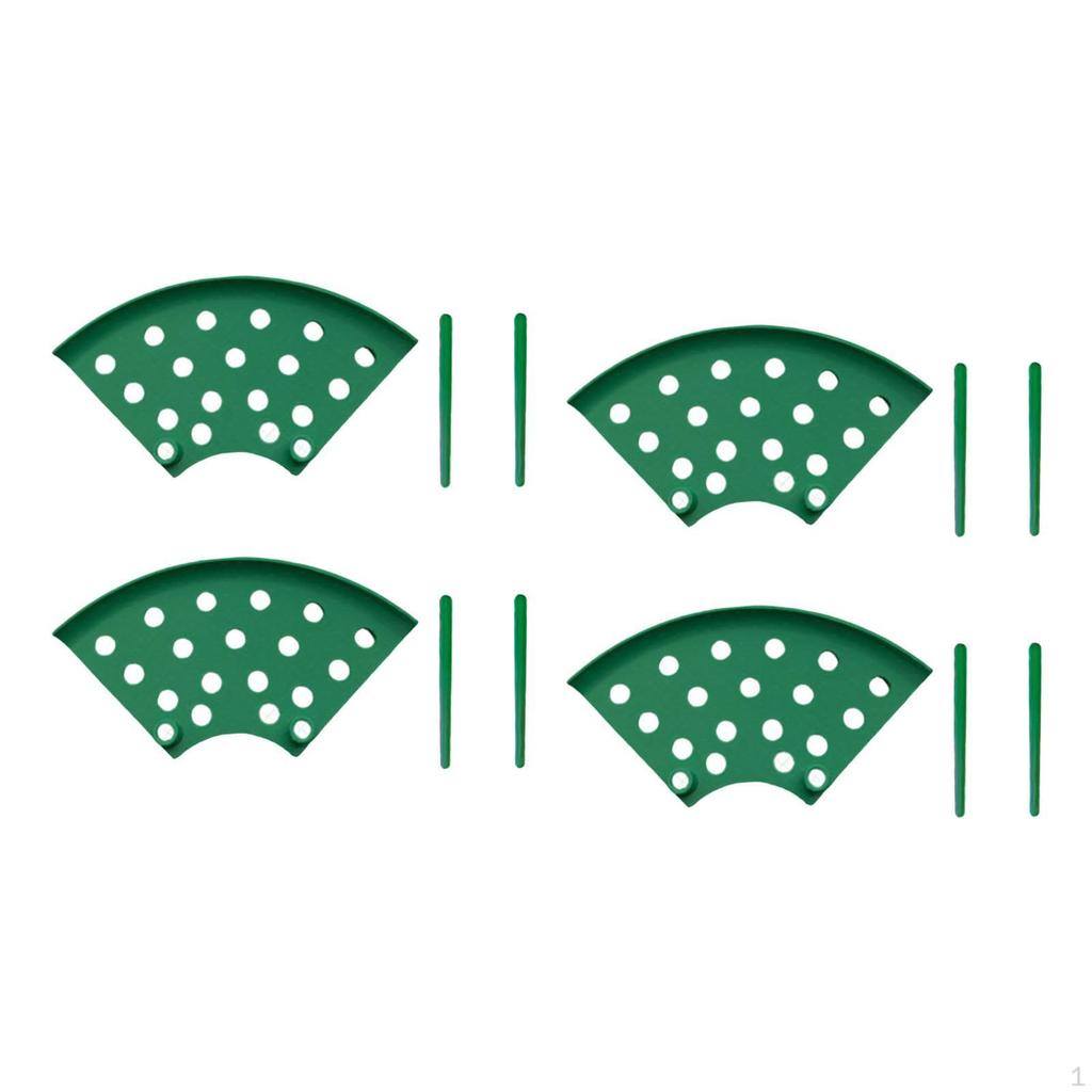 4 Pack Strawberry Support Stands for Garden Planting with Waterproof Stakes