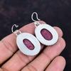Rhodonite Earrings Original Gemstone Earring Silver Jewelry Handmade Earring 925 Sterling Silver Earring Engagement Gifts Birthstone Jewelry