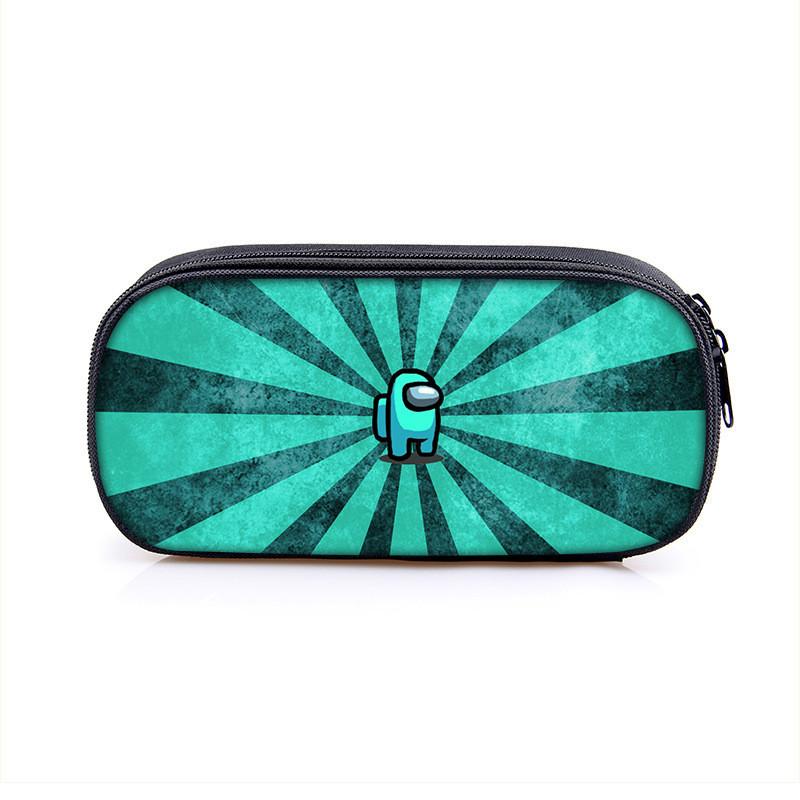 Among Us Space Themed Pencil Case With Polyester Material For Students And Kids