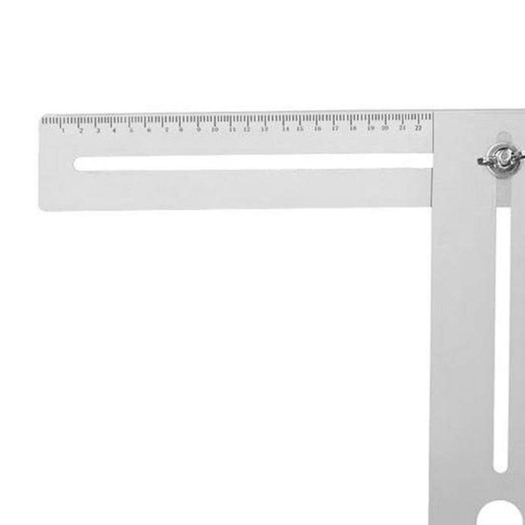 400 mm Fliesenlochsucher, genaue Messung, tragbares Edelstahl-Universal-Marmor-Stanzwerkzeug