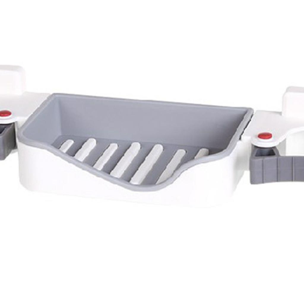 3 In1 Mop Soap Holder Household Mop Clip Wall Mount Hook Bathroom Drain Rack Soap Holder Broom Card Holder for Kitchen