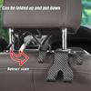 Car Seat Hook Multifunctional Seat Back Hanger Car Bag Holder Phone Holder Headrest Hanger  Auto Storage Organizer Hook