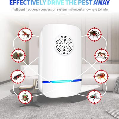 Elektronický ultrazvukový odpuzovač škůdců Hmyz, šváby, myši, pavouci, mravenci, brouci a komáři Bezpečný a účinný domácí repelent proti škůdcům