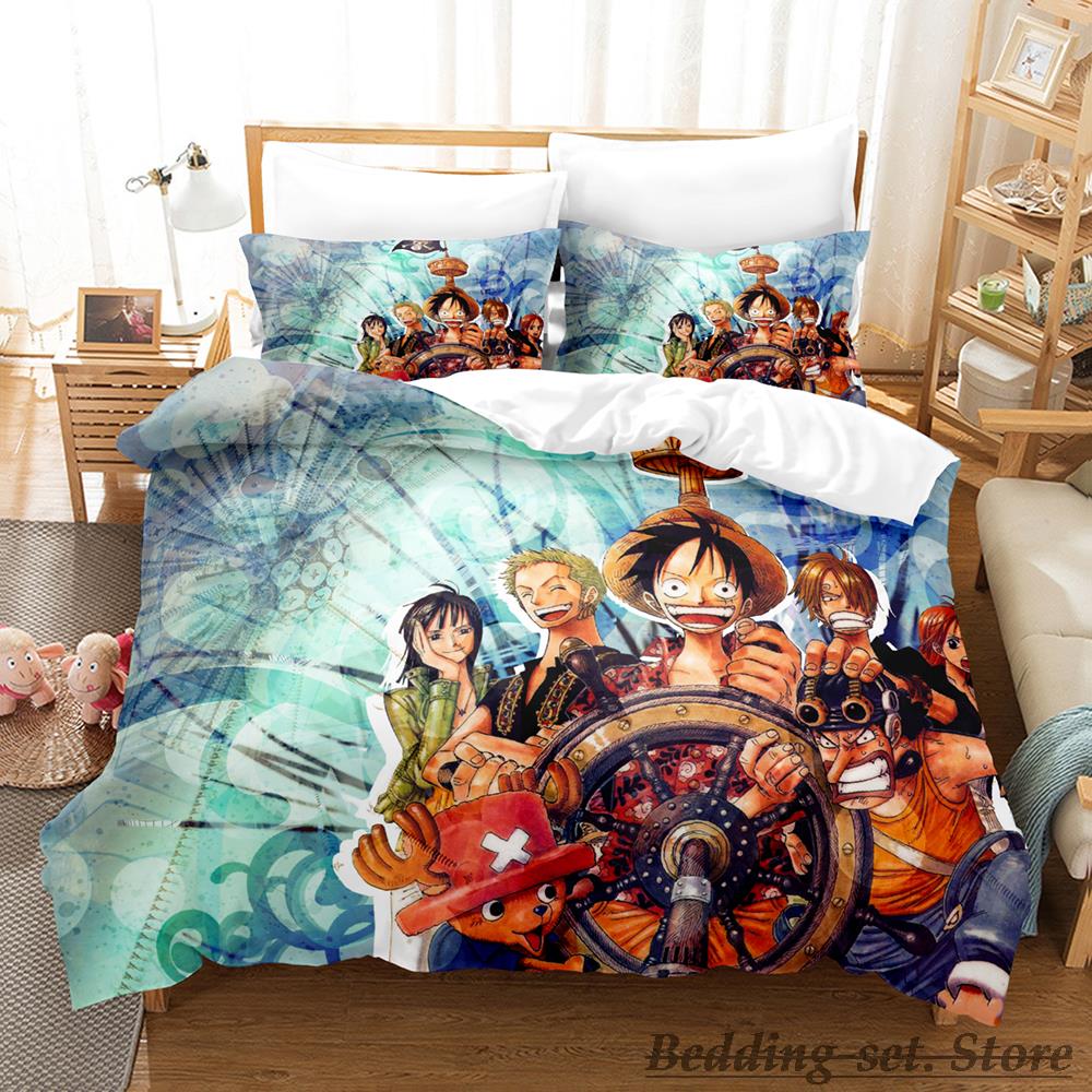 New Ulti Anime Bedding Set Single Twin Full Queen King Size Bed Set Adult Kid Bedroom Duvetcover Sets Anime Parure De Lit Bed