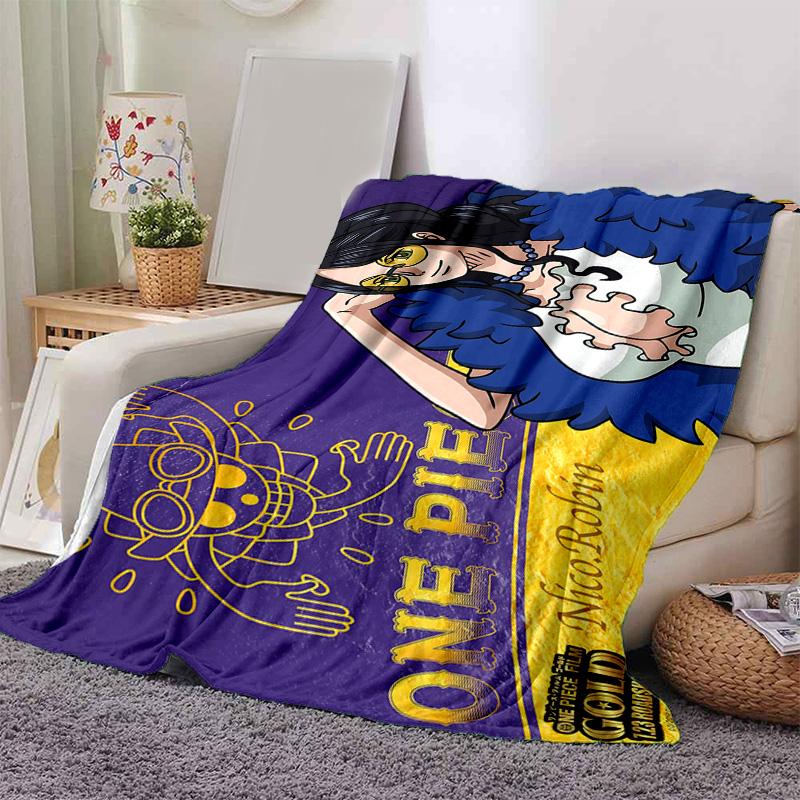 1pc Superhero Comic Characters Soft Throw Blanket Flannel All Season Light Weight Living Room/Bedroom Warm Blanket. M7270135