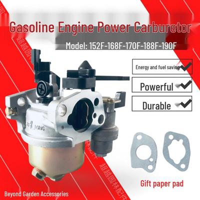 Carburetor for 168F/170F/188F/190F Engine: Cultivator, Power Trowel, Water Pump, Generator Parts