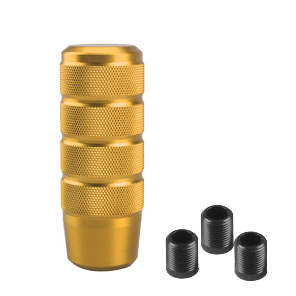 95MM Universal Non-Slip Gear Shift Knob Manual Transmission Aluminum knurled Shifter Lever Knob