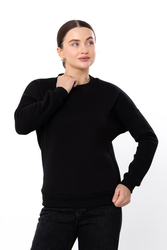 Sweatshirt – Women's Cozy Solid Loose Fit, Winter 8175-025 HC