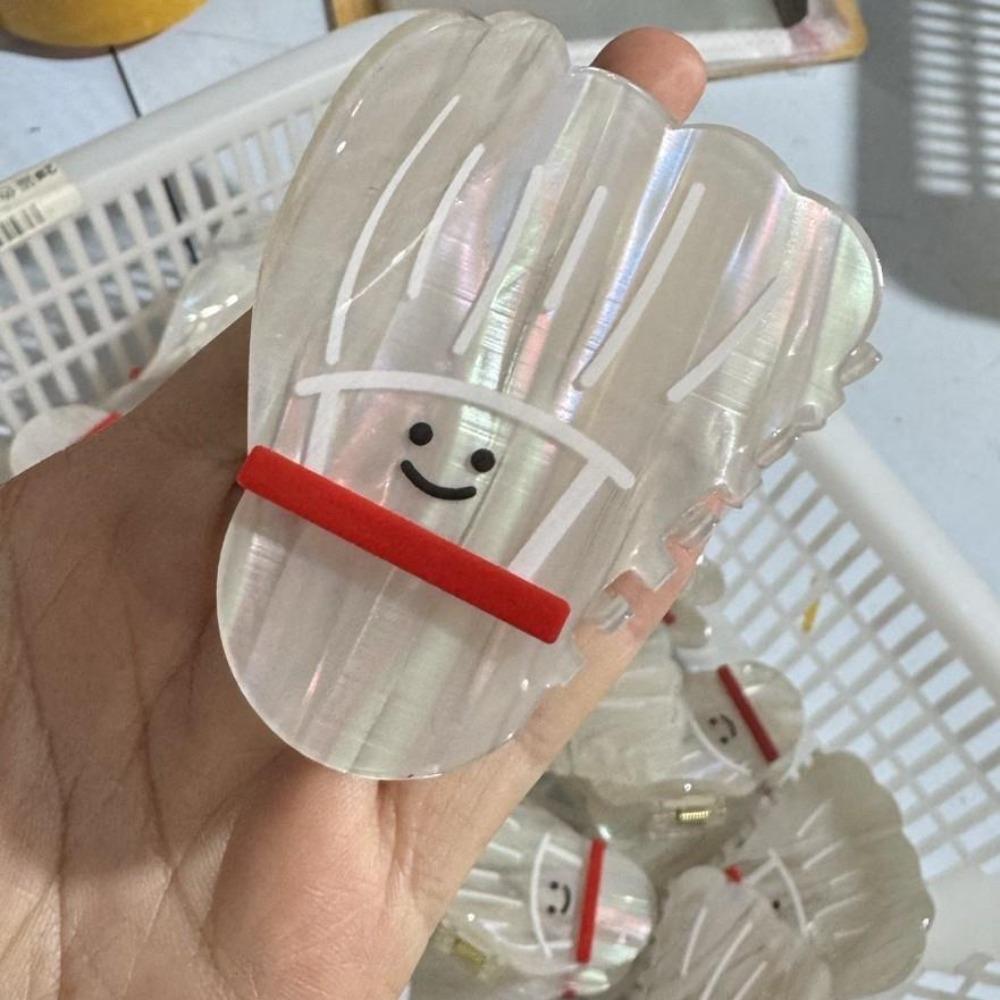 

Korean Style Acrylic Shark Clip Table Tennis Racket Ping Pang Hair Clip Badminton Hair Claw Daily Badminton