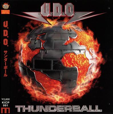 CD U.D.O. - Thunderball  KICP991 Metal Frontier 2004 Japan Rock Used