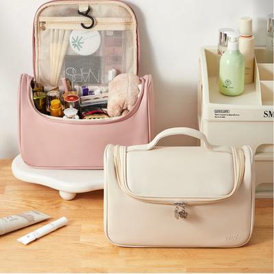 Wash Bag Female 2025 New Portable High-end Travel Transparent Waterproof Large-capacity Cosmetic Bag Makeup Brush Storage Bag