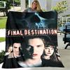 1pc Blanket Final Destination Bloodlines1 Print Design, Lightweight Blanket for Sofa, Bed- Soft &Warm, Gift for All Seasons Like Christmas, Halloween
