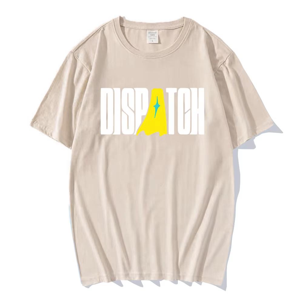 Hot Game Dispatch Logo Print Tshirt Short Sleeve Cotton Male Tshirts Oneck Unisex Streetwear Hip Hop Fashion Graphic Tee