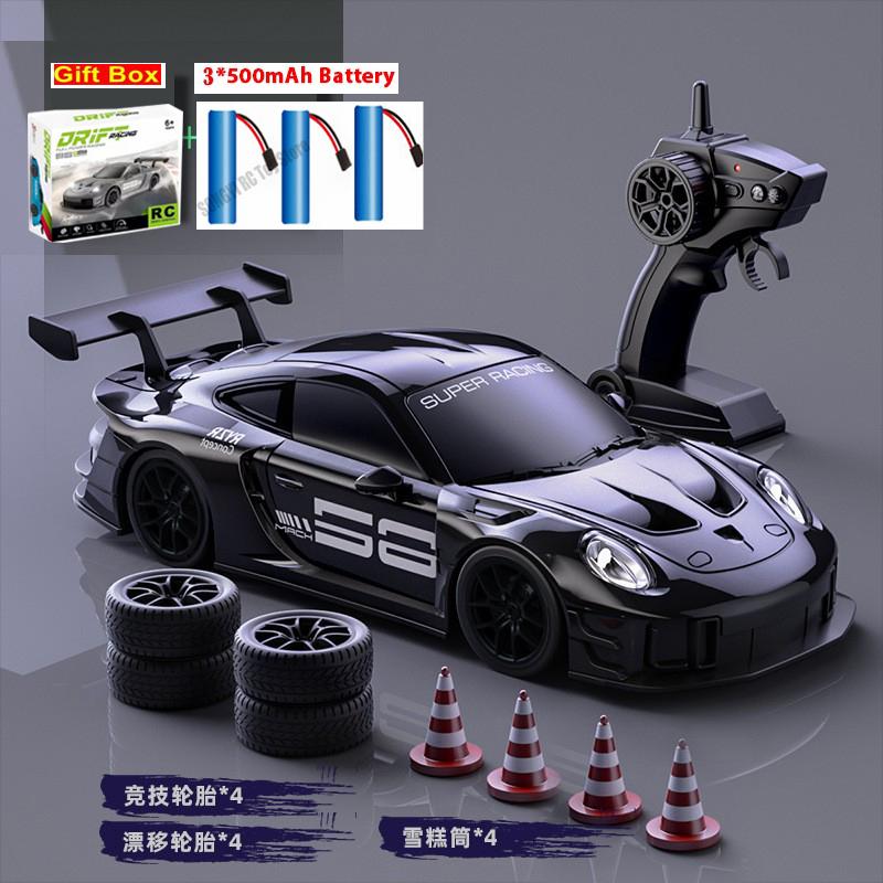 1/24 RC Car 2.4G High Speed Drift 4WD Remote Control Car With Led Light Radio Controlled Racing Model Boy Toy Best Kids Gift