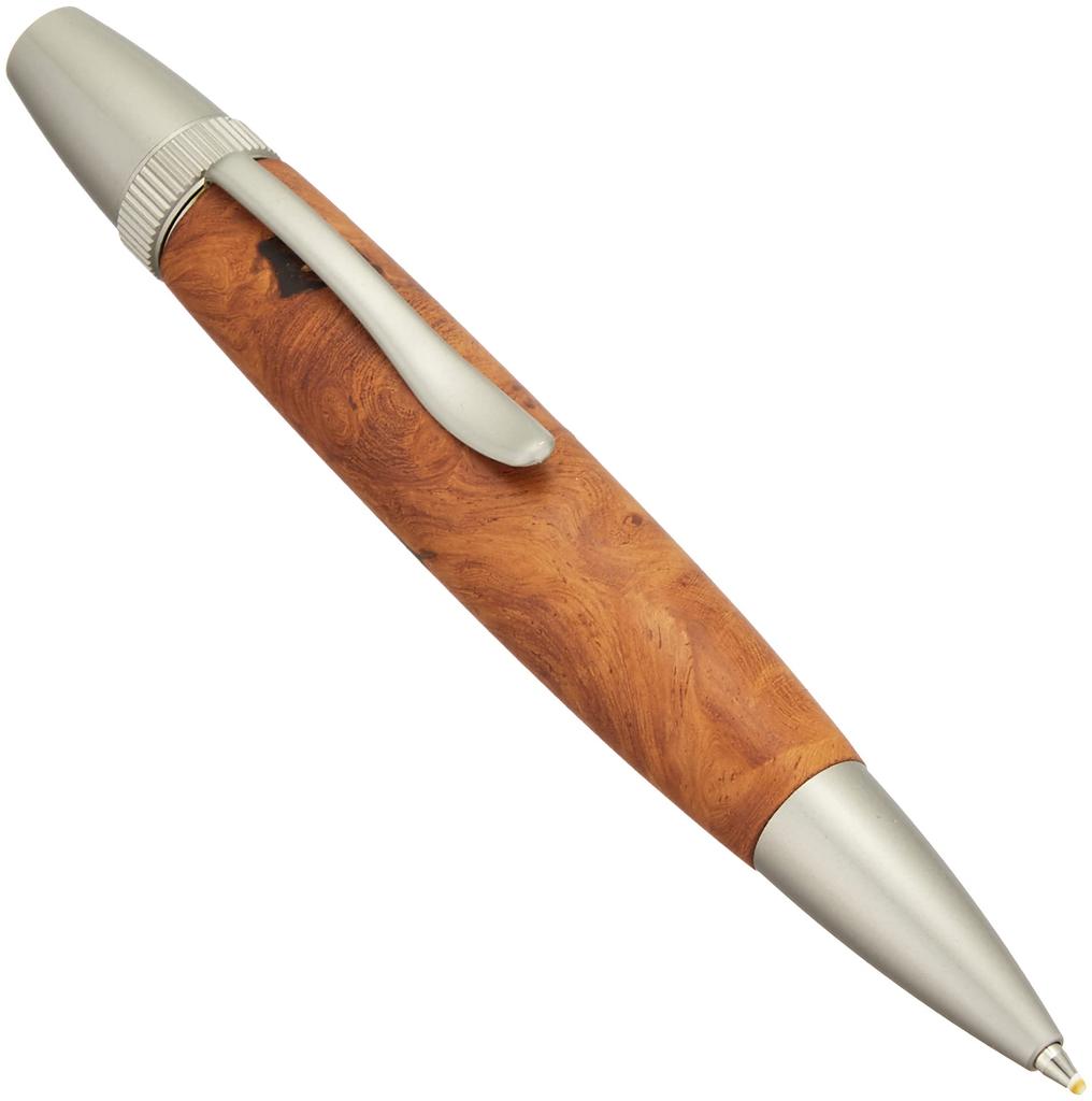 Handmade Ballpoint Natural Wood Patriot Wood Karin Black SP 15301 F-STYLE Pen, Pen, (Pear), Ink,