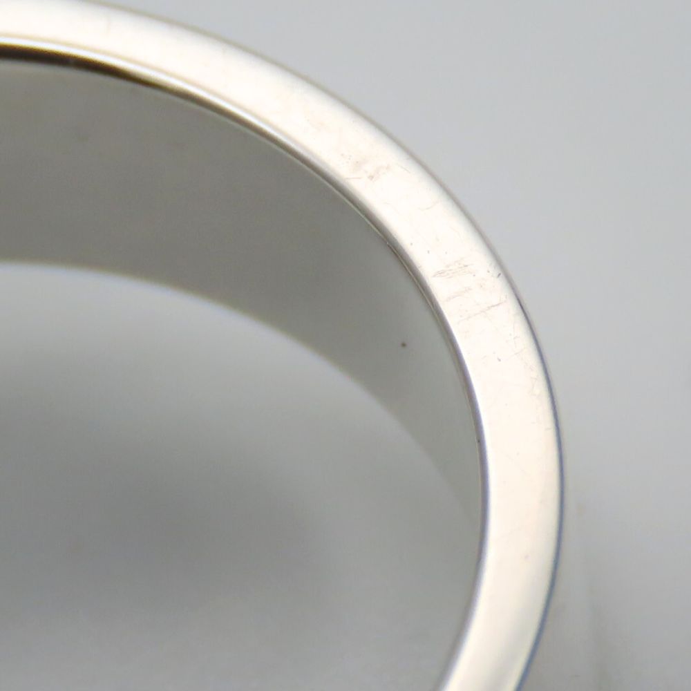 Gebrauchter HERMES Ring Collier de Chien PM EU#50 50 Silber925 4.6g Silberschmuck