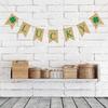 Decorations Banner St. Patrick's Day Streamers Indoor Outdoor Lucky Green Hanging Ornament Shamrock Decorations Walls Trees