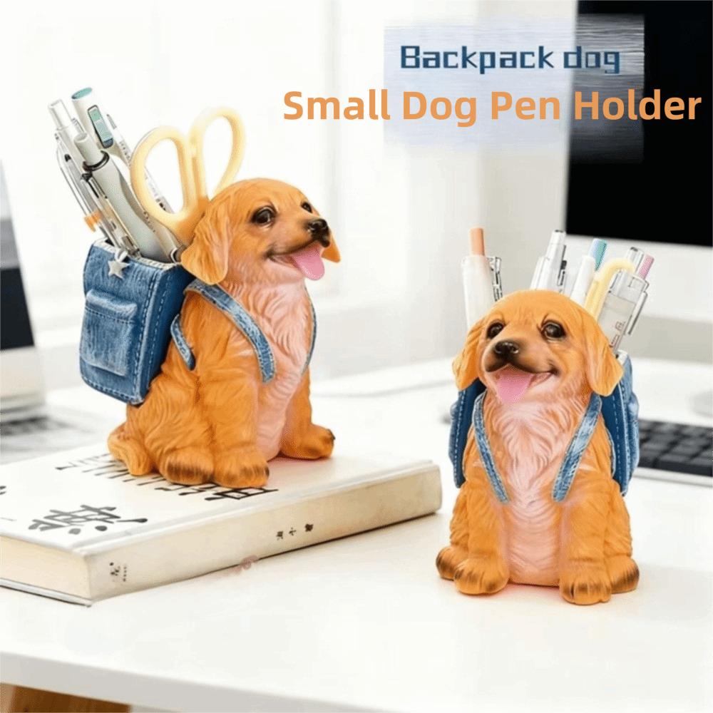 Creative Small Dog Pen Holder Multi Functional Makeup Brush Holder  Gifts