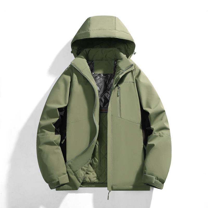 New Winter Cotton-padded Thickened Couple's Men's and Women's Fashion Trend Warm Jacket