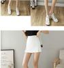 High Waist Elastic Slit Skort - Slimming & Sexy A-Line Shorts for Women 2024