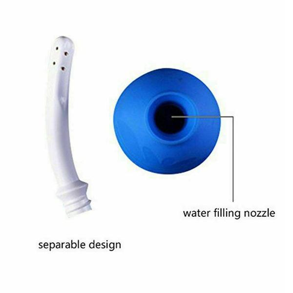 310ML tip bilă unisex dușă bulb anal vaginal irigare colonă Deluxe Rectal Cleaner