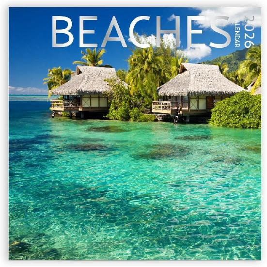 Horses Calendar 2026, Large 12 x 12 inch, Horse Wall Calendar, Gift for Horse Lovers, Cute Calendar for girls Beaches