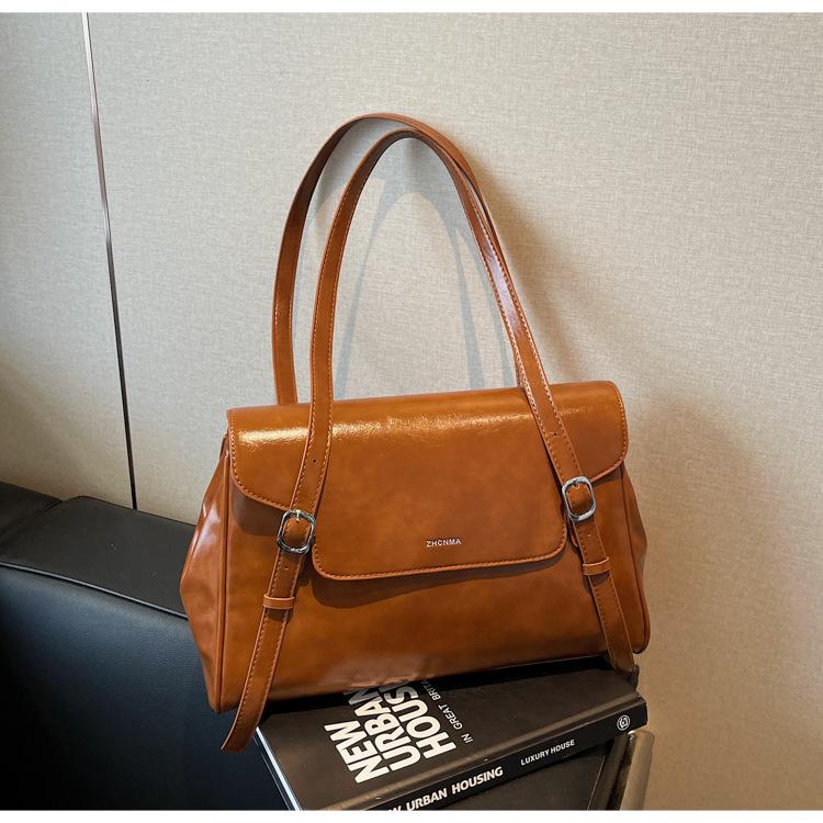 Geantă de umăr sub braț pentru femei 2025 nouă high-end nișă de lux ușor retro geantă de mare capacitate