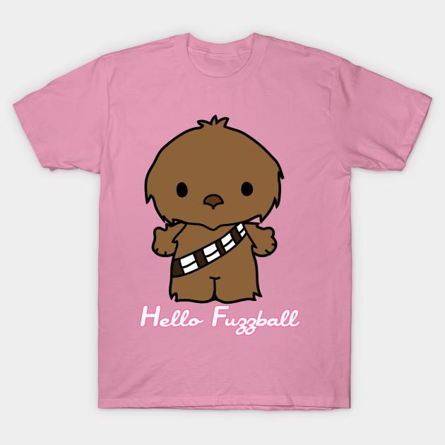 T Shirt Women Hello Fuzzball Harajuku Print Kawaii Tshirt Summer Short Sleeve Female T-Shirt Top Tee