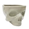 Yousheng Halloween Skull Candy Bowl Gothic Ceramic Portable Skeleton Head Bowl Halloween Home Bar Decor Dining Table Ornament