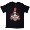 The Damned Unisex Adult Rebellion Festival 25 Skeleton Back Print T-Shirt