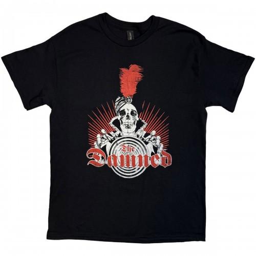 The Damned Unisex Adult Rebellion Festival 25 Skeleton Back Print T-Shirt