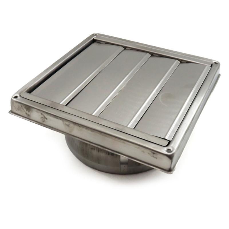 Nerezové mřížky větracích potrubí Náhradní 150mm Větrací kryt Výdech ventilátoru Odsavače Větrací kryt