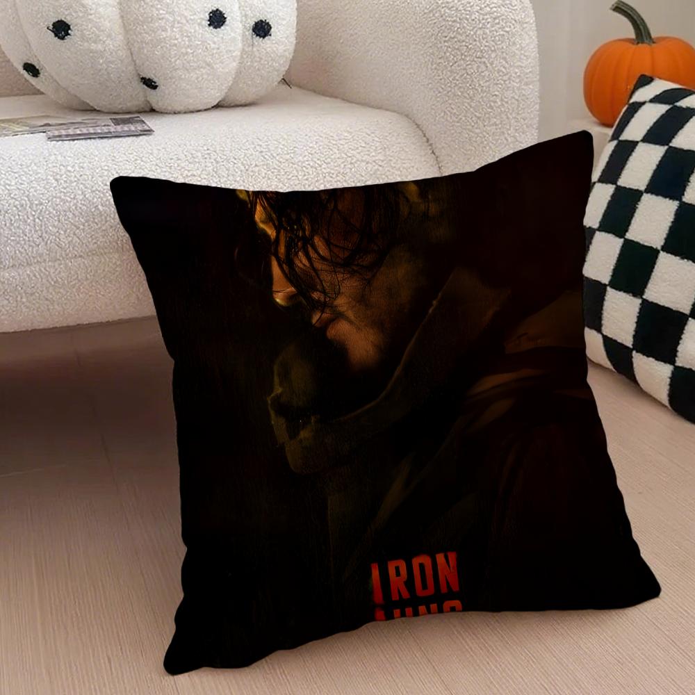

Minimalist modern style IIron Lung Cushion Cover Linen Pillow Case Soft Breathable Protective Couch Room Decoration 30x30cm